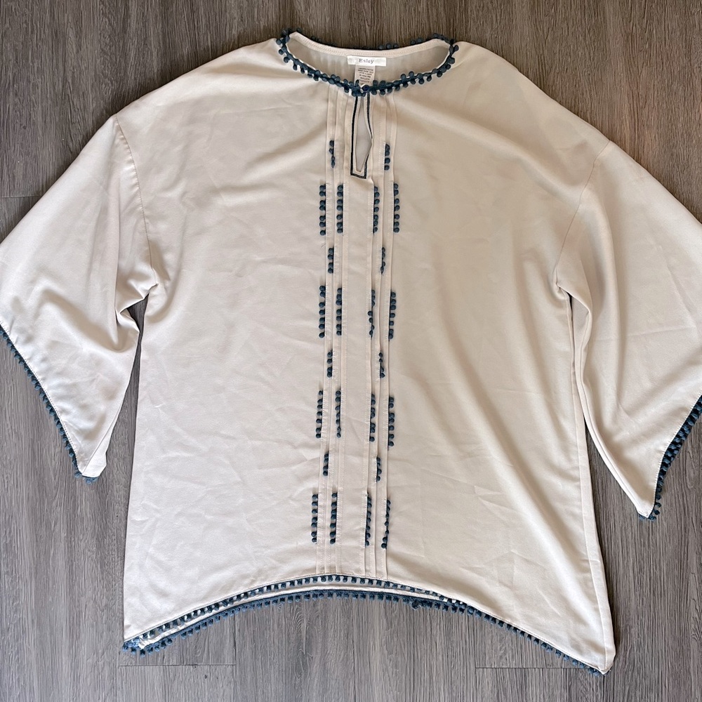 Esley Cream Blouse